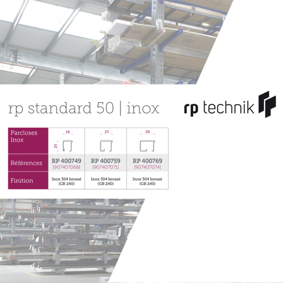 Pareclose rp standard 50 inox 304