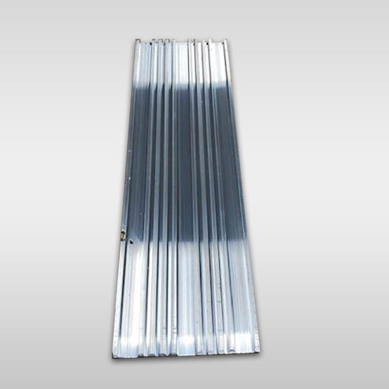Profil cannelé aluminium