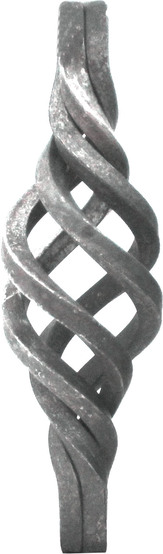 Spirale en carré de fer